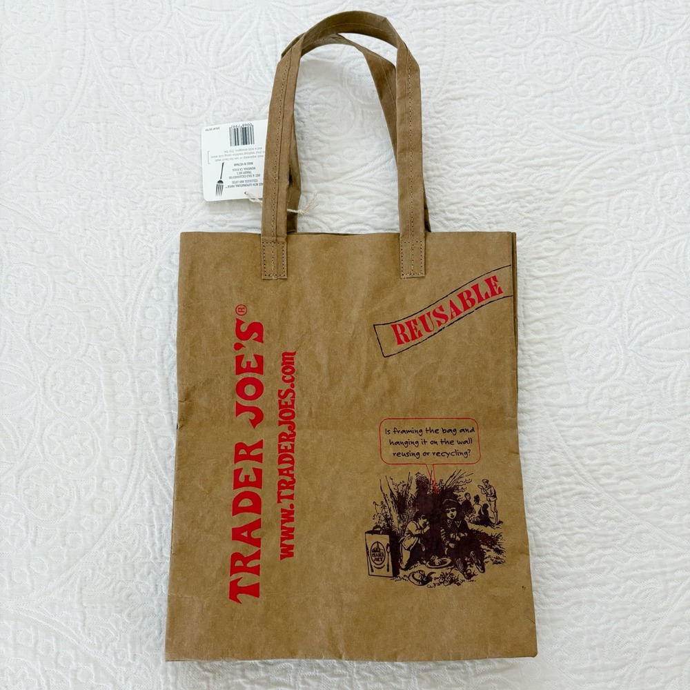 Trader Joe's Washable SuperNatural Paper Grocery Bag - Picture 2 of 4